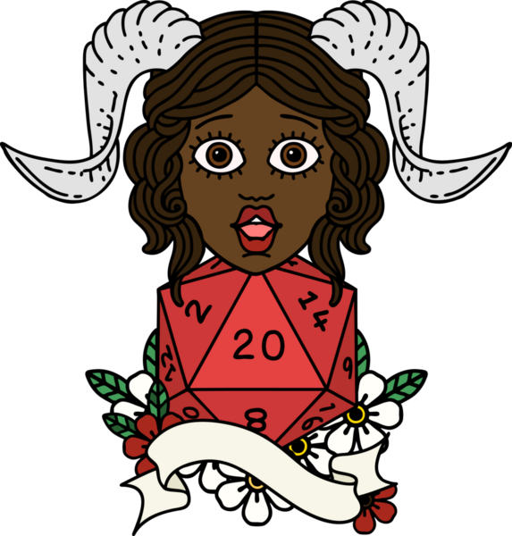 Retro Dövme Biçimi Bir insan tarafından çizilmiş doğal yirmi zar atışıyla düzenleme