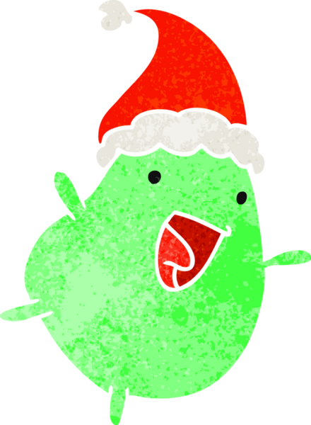 Bir insan tarafından çizilmiş kawaii fasulyesinin eski bir karikatürü.