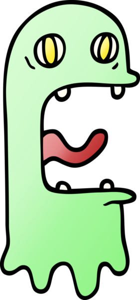 Bir insan tarafından çizilmiş vektör eğimli çizim karikatürü.