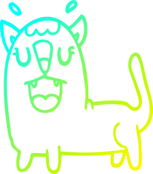 Bir insan tarafından çizilmiş komik bir çizgi film çizimi.