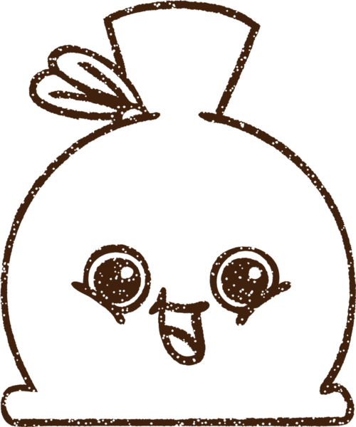 Bir insan tarafından çizilmiş Noel Çuvalı Kömürü