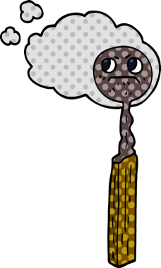 Bir insan tarafından çizilmiş karikatür yanmış kibrit.