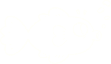 Bir insan tarafından çizilmiş Balık Tebeşiri