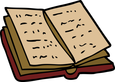 Bir insan tarafından çizilmiş karalama kitabı.