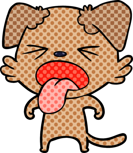 Bir insan tarafından çizilmiş iğrenç bir çizgi film.