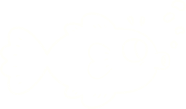 Bir insan tarafından çizilmiş Balık Tebeşiri