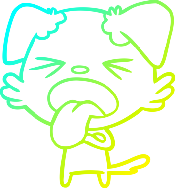 Bir insan tarafından çizilmiş iğrenç bir çizgi film çizimi.