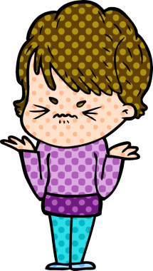 Bir insan tarafından çizilmiş, hayal kırıklığına uğramış bir kadın.