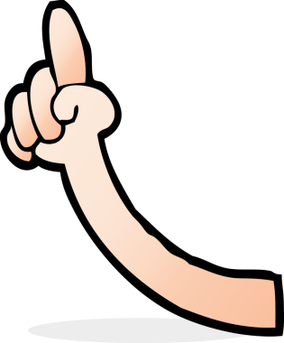 Bir insan tarafından çizilmiş bir çizgi film.