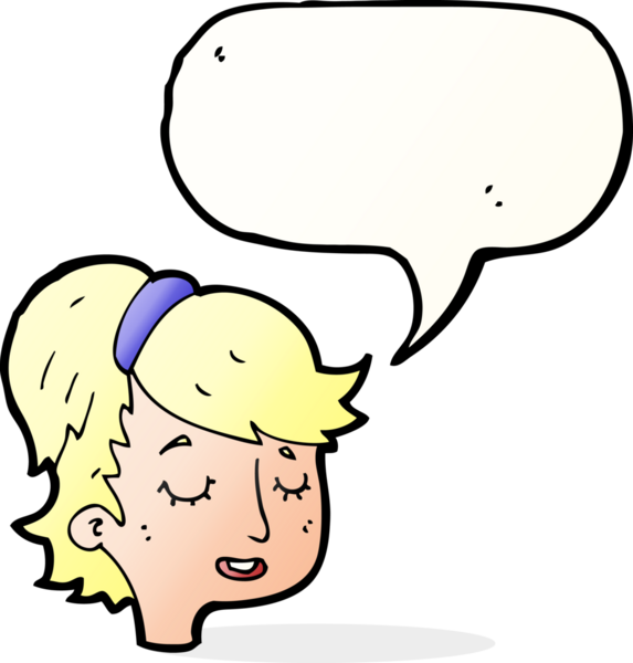 Bir insan tarafından çizilmiş güzel bir kadın yüzü.