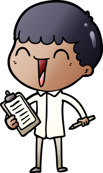 Bir insan tarafından çizilmiş mutlu bir adam.