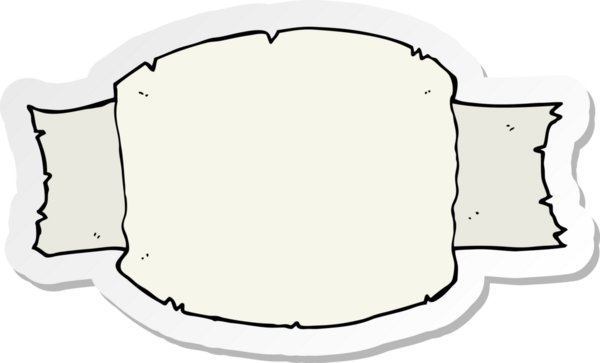 Bir insan tarafından çizilmiş bir çizgi film afişi.