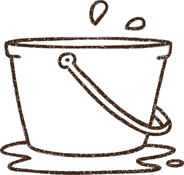 Islak Kova Kömürü Bir insan tarafından çizilmiş