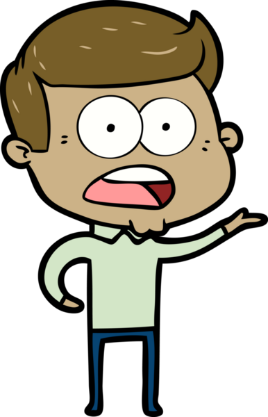 Bir insan tarafından çizilmiş bir karikatür.