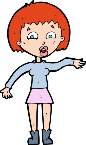 Bir insan tarafından çizilmiş bir karikatür.