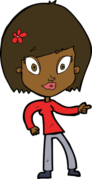 Bir insan tarafından çizilmiş güzel bir kadın.