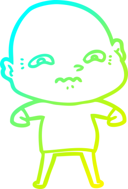 Bir insan tarafından çizilmiş, karikatür çizimi.