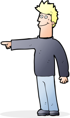 Bir insan tarafından çizilmiş mutlu bir çizgi film.