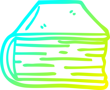 Bir insan tarafından çizilmiş eski bir çizgi roman.