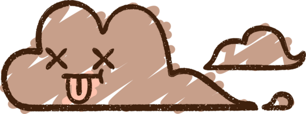 Bir insan tarafından çizilen Bulut Tebeşiri