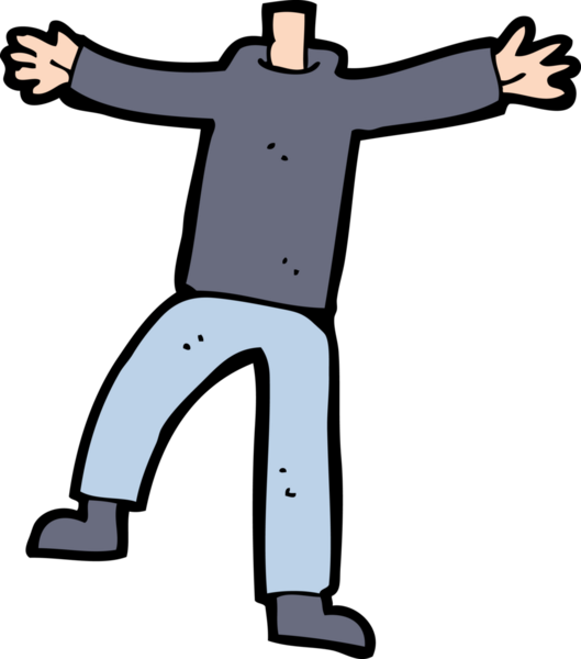 karikatür erkek jest vücudu (bir insan tarafından çizilen ve eşleştirilen karikatürler)