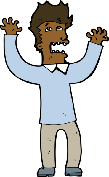 Bir insan tarafından çizilmiş karikatür.