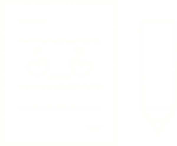 Bir insan tarafından çizilen Kağıt Tebeşir