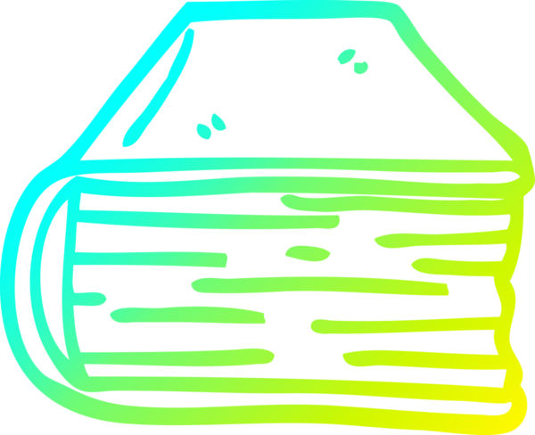 Bir insan tarafından çizilmiş eski bir çizgi roman.