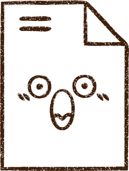 Bir insan tarafından çizilmiş kağıt kömürü.