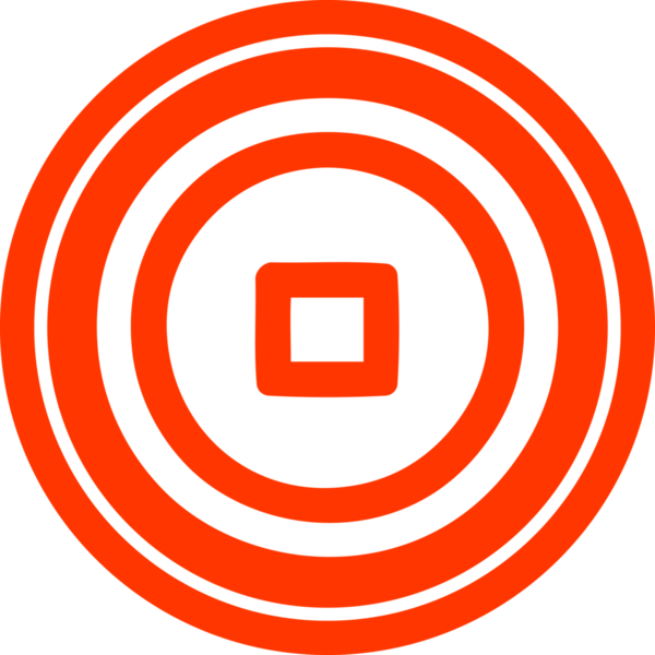 Bir insan tarafından çizilen dairesel simgeyi durdur