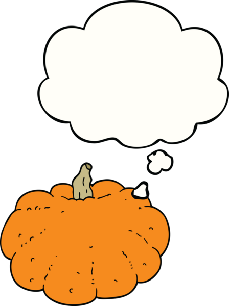 Bir insan tarafından çizilmiş balkabağı.