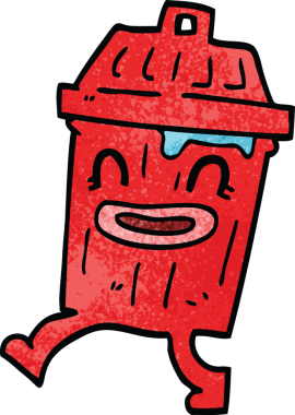 Bir insan tarafından çizilmiş karalama çöplüğü.