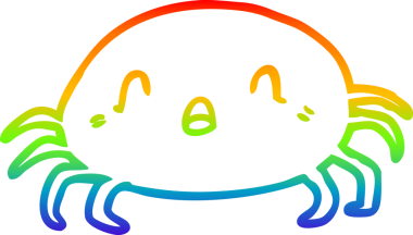 Bir insan tarafından çizilen cadılar bayramı örümceğinin çizimi