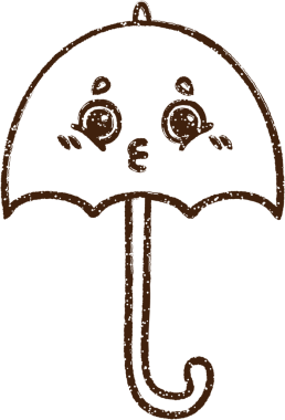 Bir insan tarafından çizilen Şemsiye Kömürü