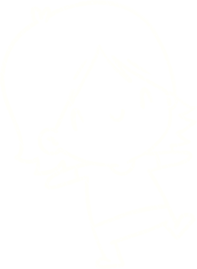 Bir insan tarafından çizilen Mutlu Kadın Tebeşiri