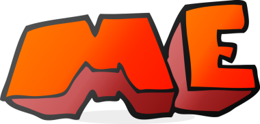 Bir insan tarafından çizilmiş serbest çizim ME sembolü