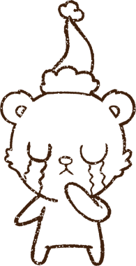 Bir insan tarafından çizilen Kutup Ayısı Kömürü