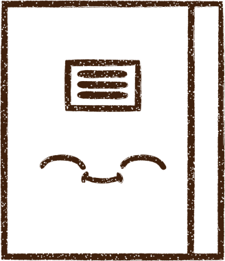 Bir insan tarafından çizilmiş okul defteri karakalem çizimi