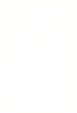 Bir insan tarafından çizilmiş Mutfak Buzdolabı Tebeşiri