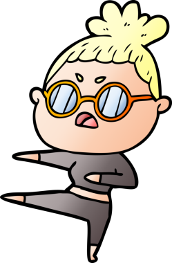 Bir insan tarafından çizilmiş bir karikatür.