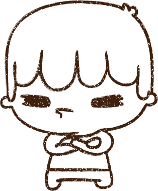 Huysuz Çocuk Kömür Bir insan tarafından çizilmiş