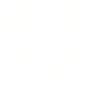 Bir insan tarafından çizilen Alarm Saati Tebeşiri