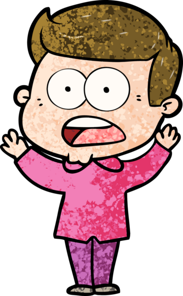 Bir insan tarafından çizilmiş bir karikatür.