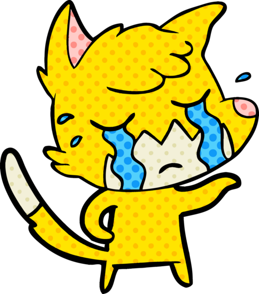 Bir insan tarafından çizilmiş tilki çizgi film karakteri