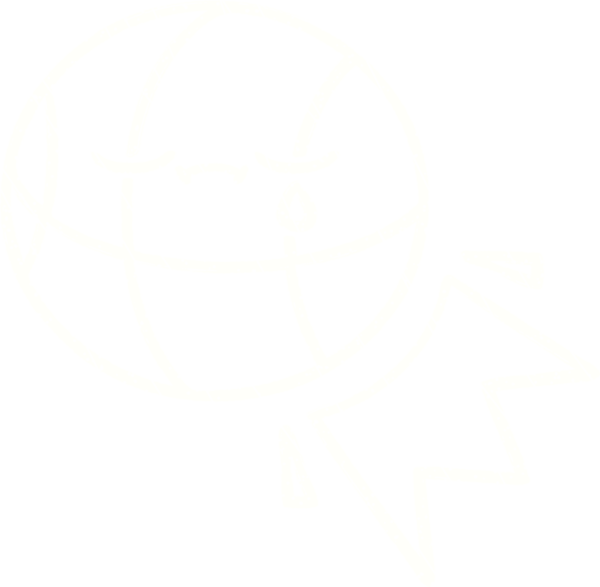 Bir insan tarafından çizilmiş basketbol tebeşiri.