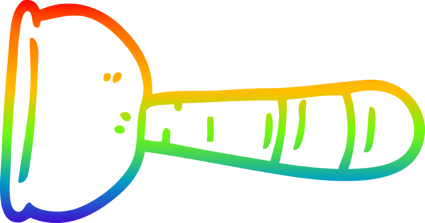 Bir insan tarafından çizilmiş bir tuvalet pompasının çizimi.