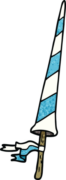 karikatür şövalyeleri bir insan tarafından çizilmiş mızrak