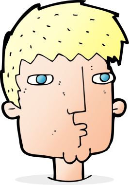 Bir insan tarafından çizilmiş garip bir adam.