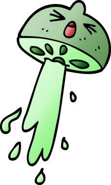 Bir insan tarafından çizilmiş karalama narenciye meyvesi.