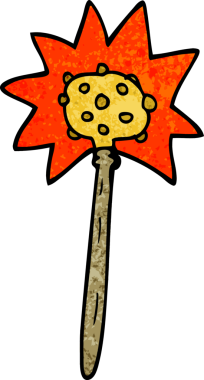 Bir insan tarafından çizilmiş karalama sopası.